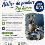 Atelier de peinture avec Reg Alcorn – Première séance du «Socle»